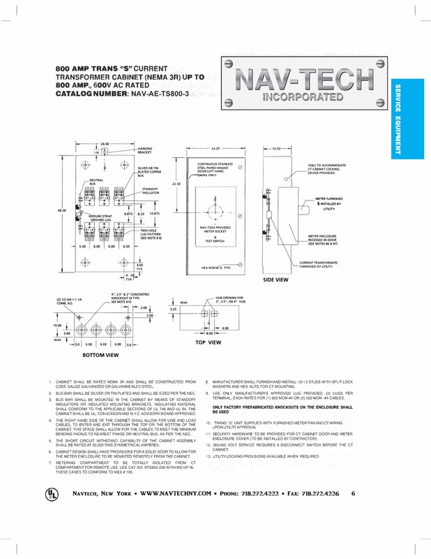 Austin Energy Ts800 drawing